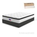 bien endormi Matelas de printemps en mousse à mémoire de mémoire double